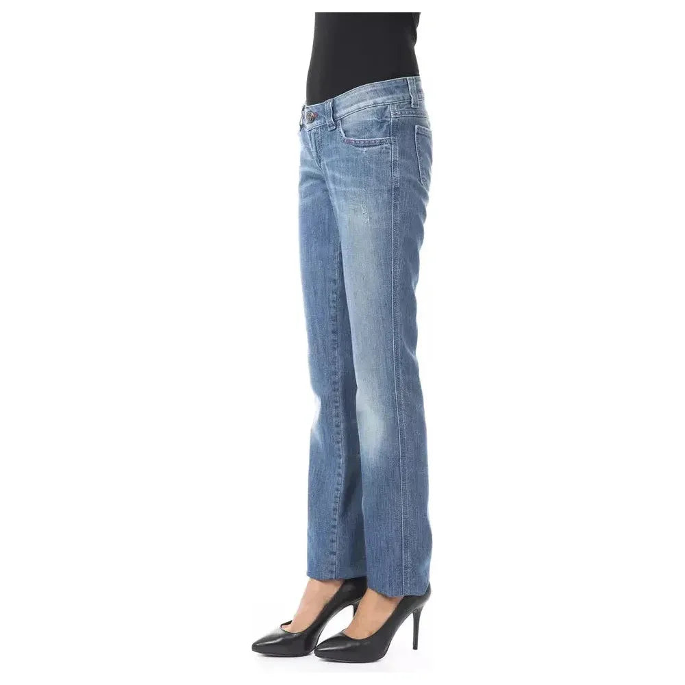 BYBLOS Blue Cotton Women Jeans BYBLOS