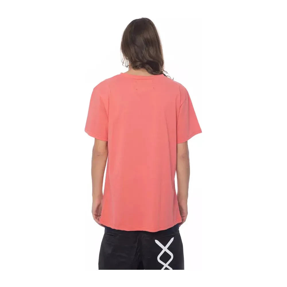 Nicolo Tonetto Pink Cotton Men T-Shirt Nicolo Tonetto