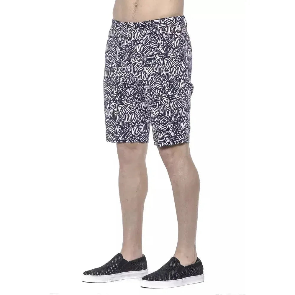 PT Torino Blue Cotton Men's Bermuda Short Shorts PT Torino