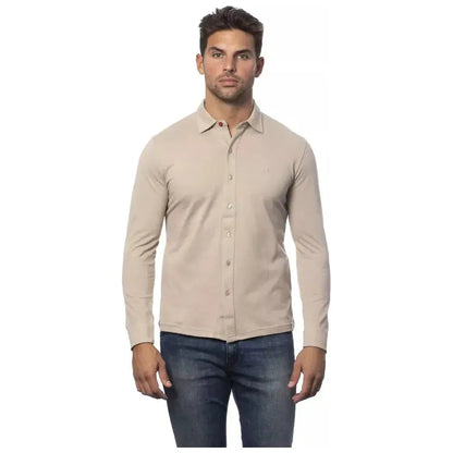 Verri Beige Cotton Men Shirt1728,67345744032,Beige,Clothing,Dress Shirts - Shirts - Clothing,Men,Men - Clothing,New with tags,Shirts - Clothing,Shirts - Men - Clothing,Verri,XXL