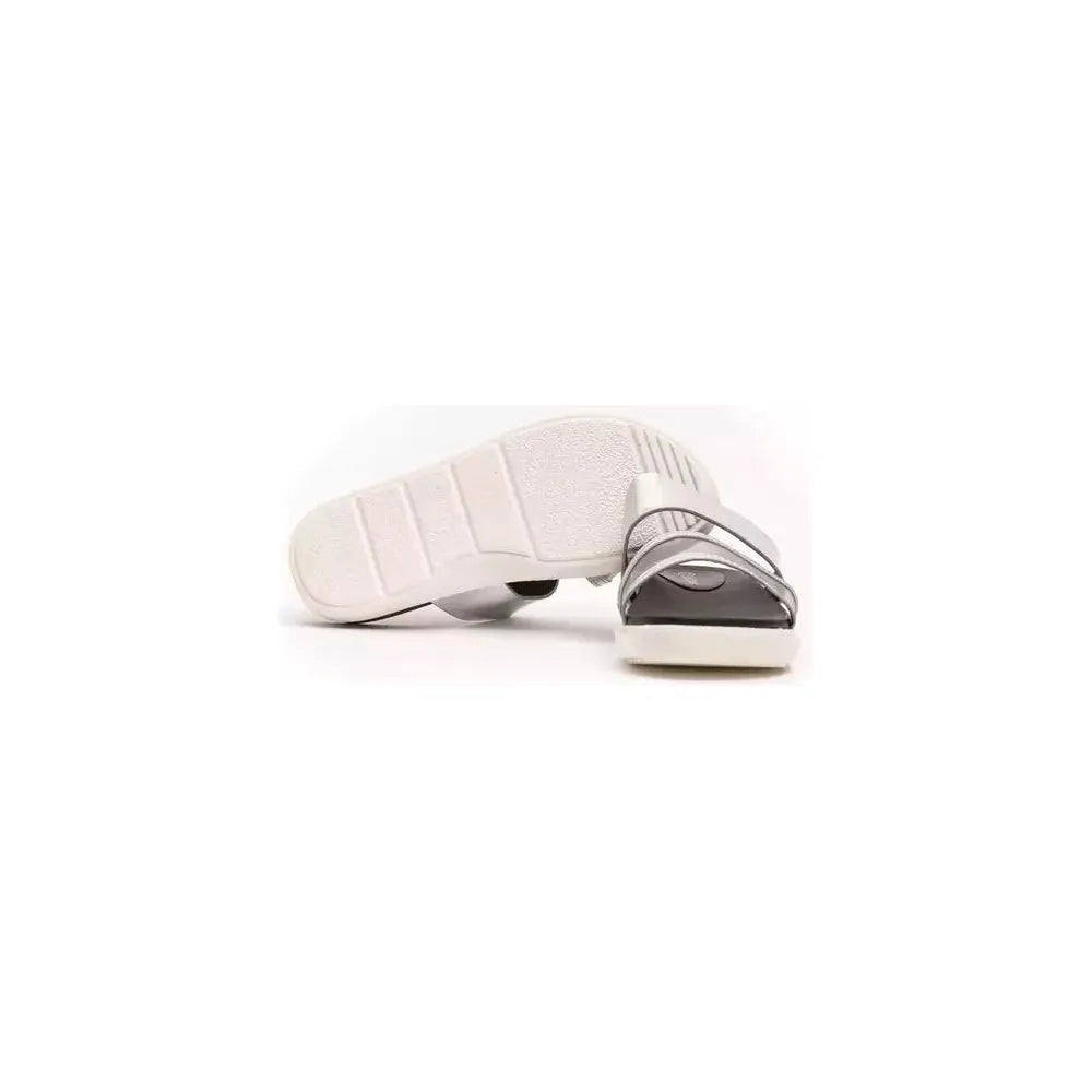 Péché Originel Silver Polyethylene Sandal