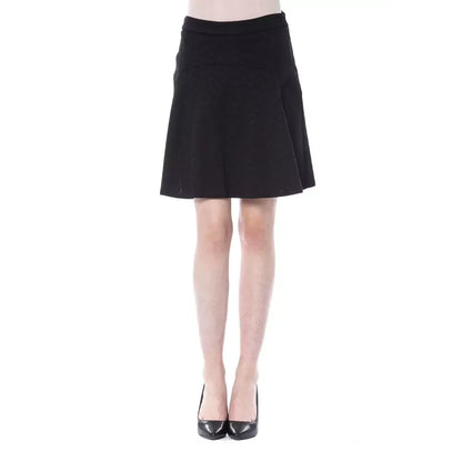BYBLOS Black Polyester Women Skirt