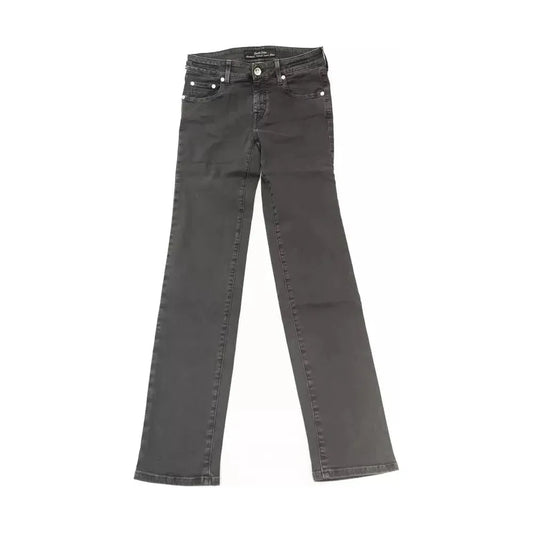 Jacob Cohen Black Cotton Women's Jeans Jacob Cohen