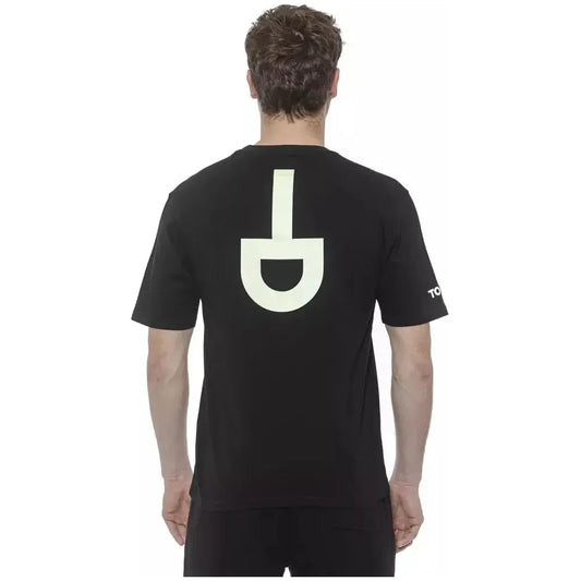 Tond Black Cotton Men T-Shirt 1728,67345744032,Black,Clothing,Men,Men - Clothing,New with tags,S,T-Shirts - Clothing,T-Shirts - Men - Clothing,T-Shirts - T-Shirts - Clothing,Tond