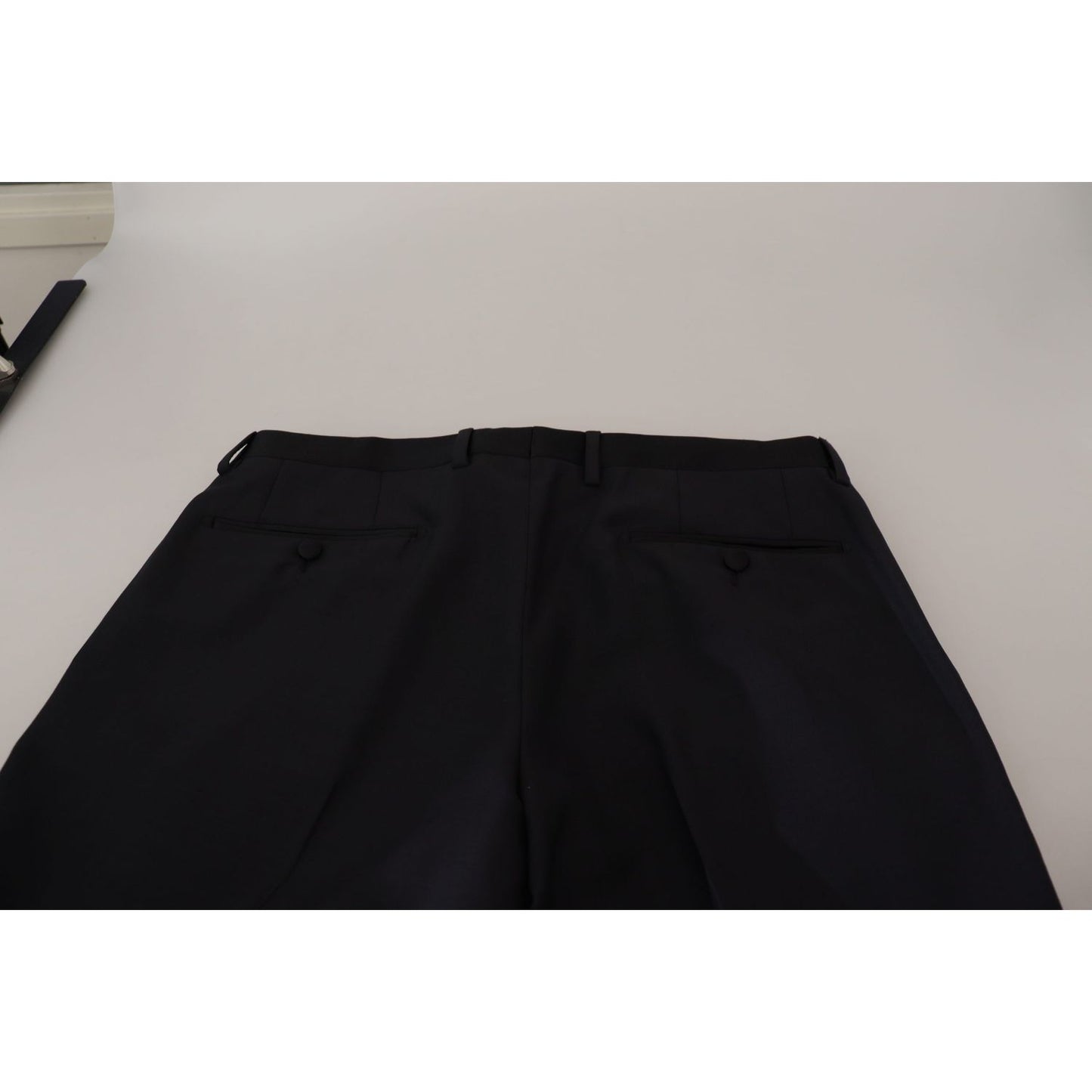 Dolce & Gabbana Elegant Black Wool Blend Trousers Dolce & Gabbana