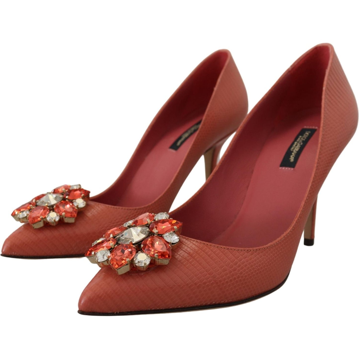 Dolce & Gabbana Exotic Leather Heels Pumps in Pink Dolce & Gabbana