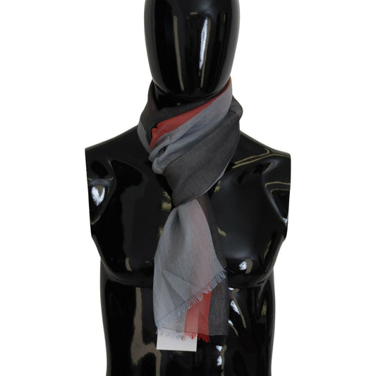 Costume National Multicolor Cotton Men's Luxury Scarf Costume National