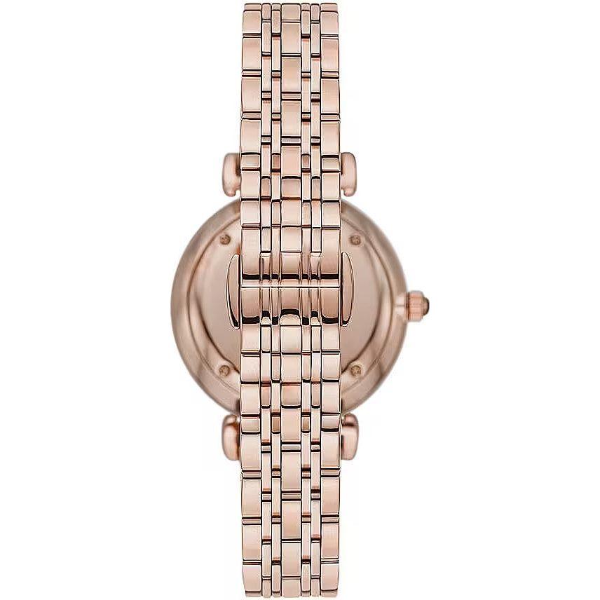 Emporio Armani Elegant Rose Gold-Tone Ladies Watch Emporio Armani