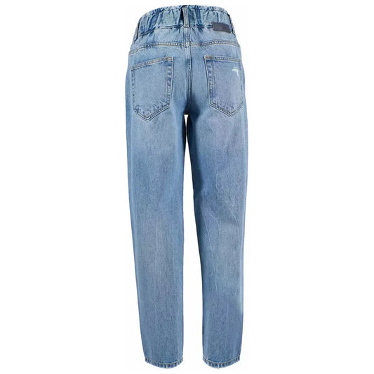 Yes Zee Blue Cotton Women's Jean Yes Zee