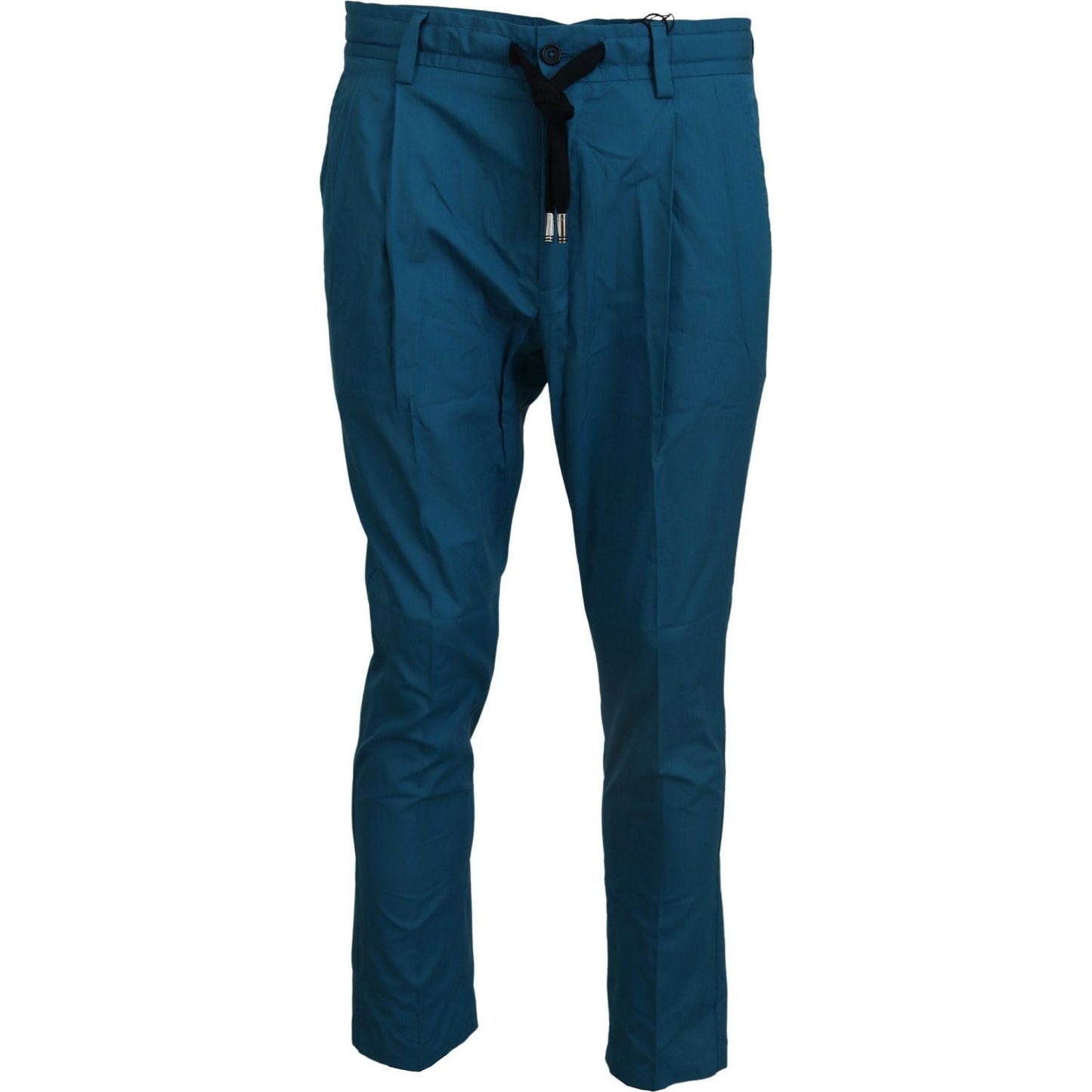 Dolce & Gabbana Casual Blue Chinos Trousers Pants Dolce & Gabbana