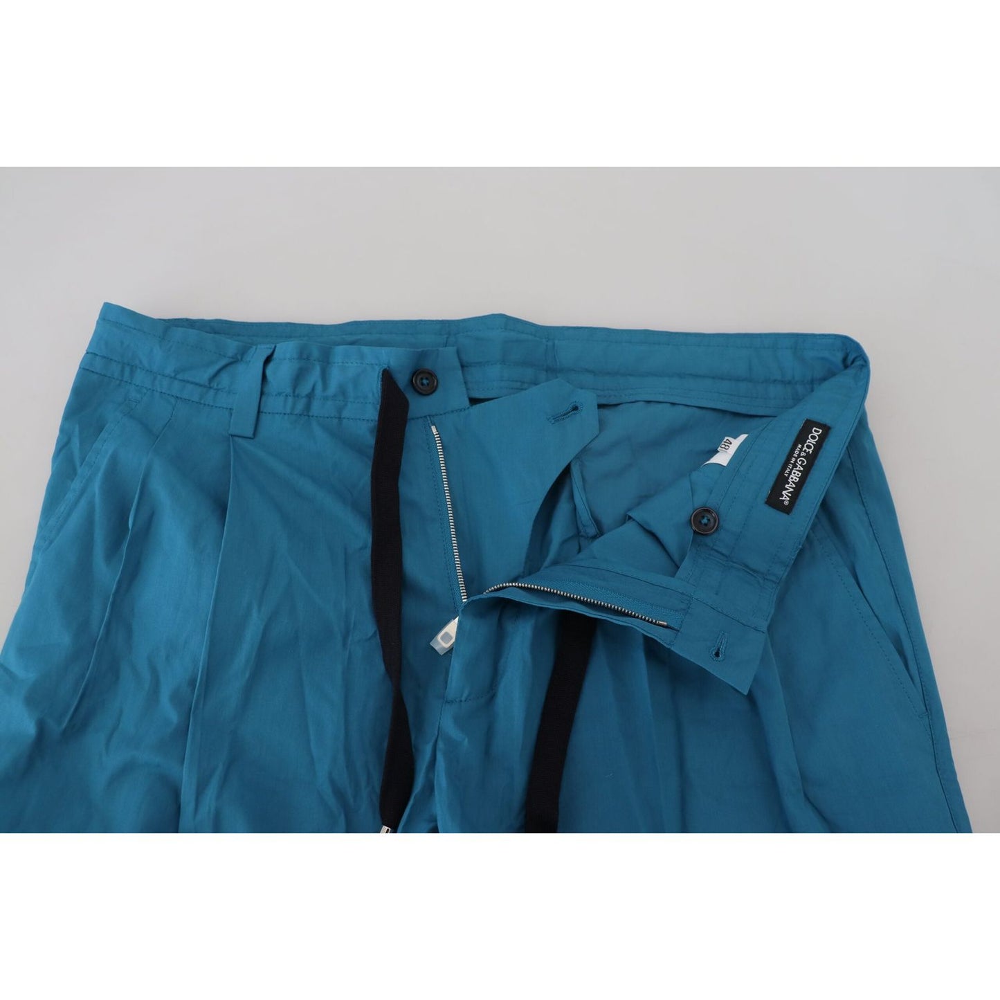 Dolce & Gabbana Casual Blue Chinos Trousers Pants Dolce & Gabbana