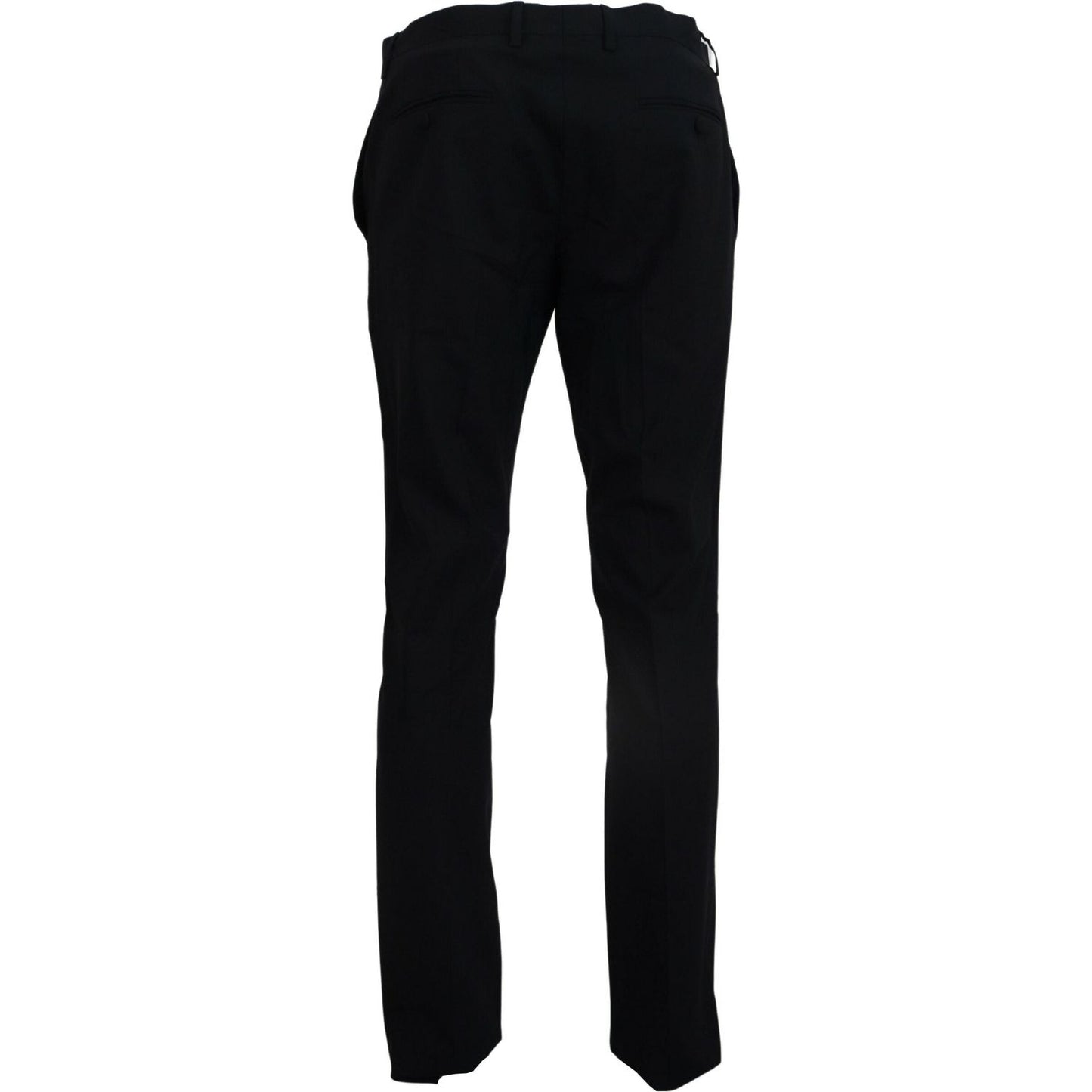 Dolce & Gabbana Elegant Slim Fit Dress Pants in Blue Dolce & Gabbana