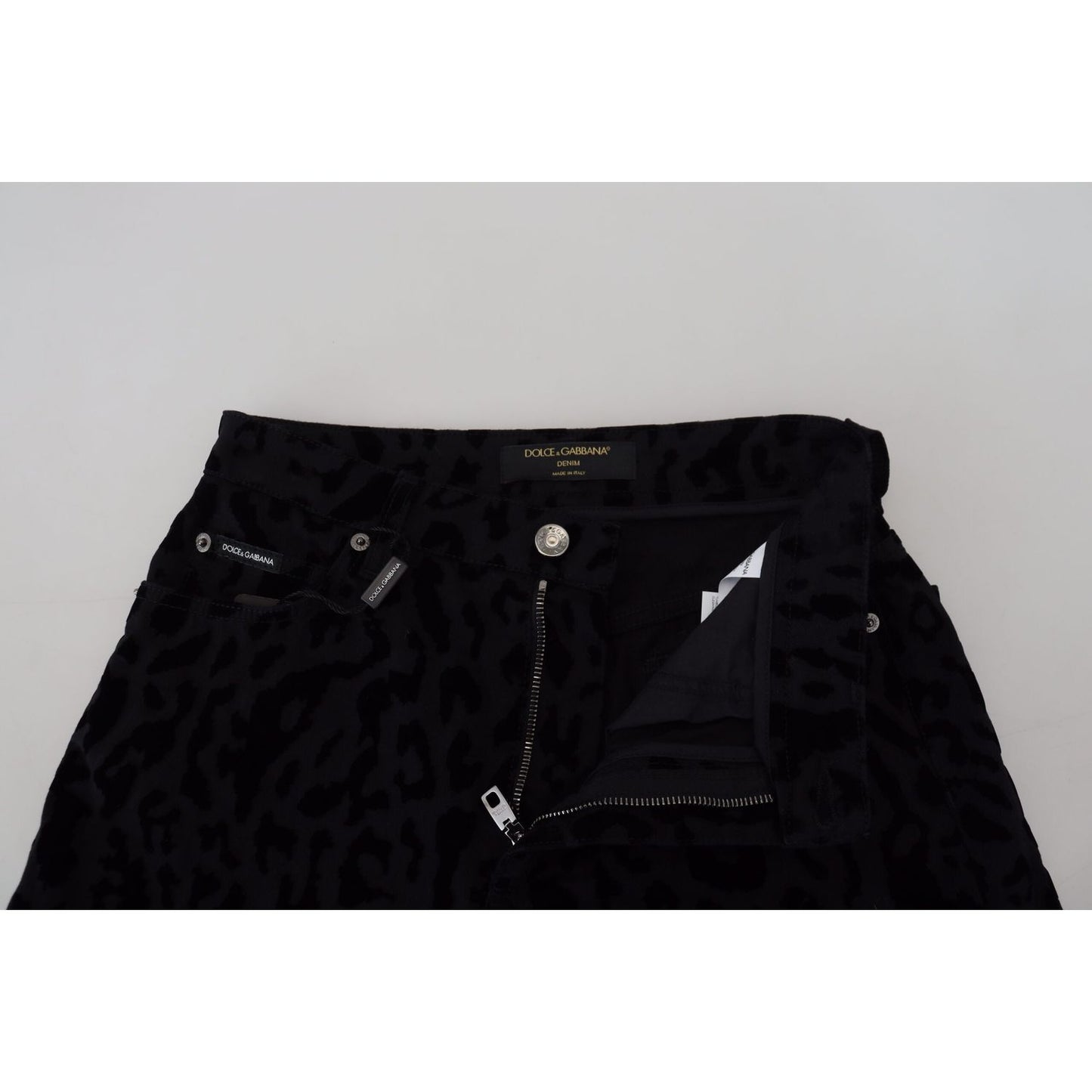 Dolce & Gabbana Chic Mid Waist Hot Pants Shorts Dolce & Gabbana