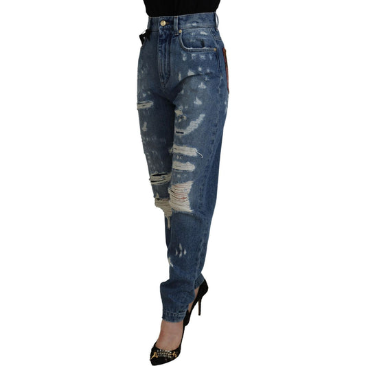 Dolce & Gabbana Elegant High Waist Skinny Jeans Dolce & Gabbana