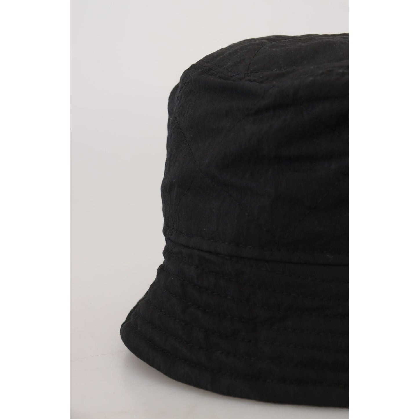 Dolce & Gabbana Elegant Black Bucket Cap Dolce & Gabbana