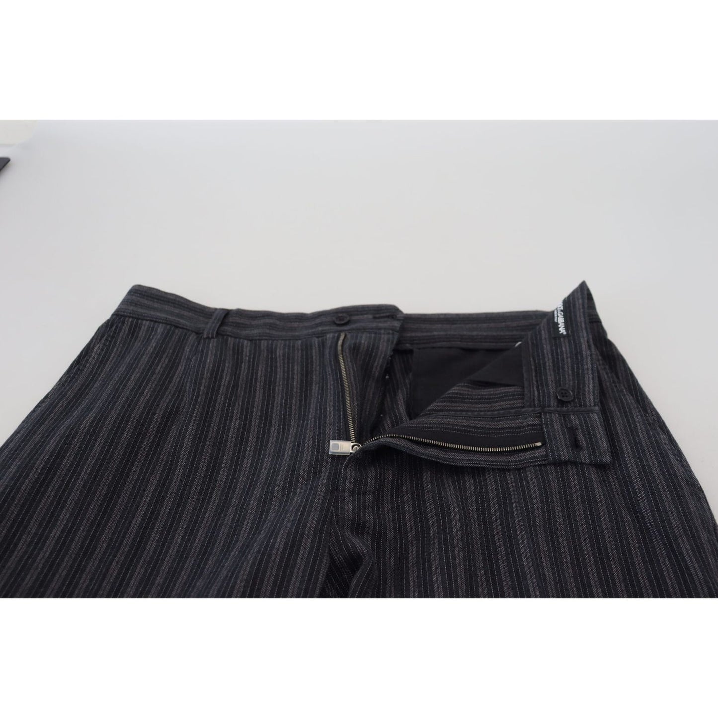 Dolce & Gabbana Elegant Striped Chino Dress Pants Dolce & Gabbana