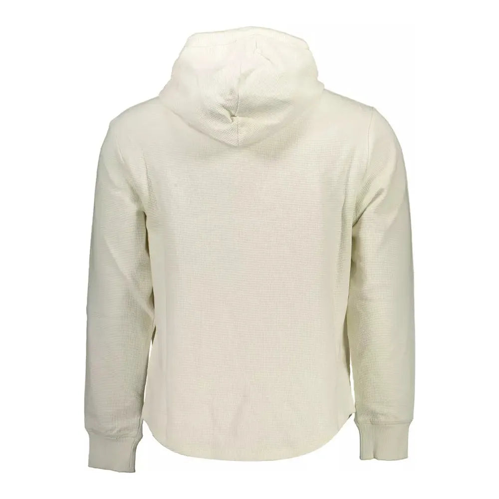 Calvin Klein White Cotton Men Sweater Calvin Klein