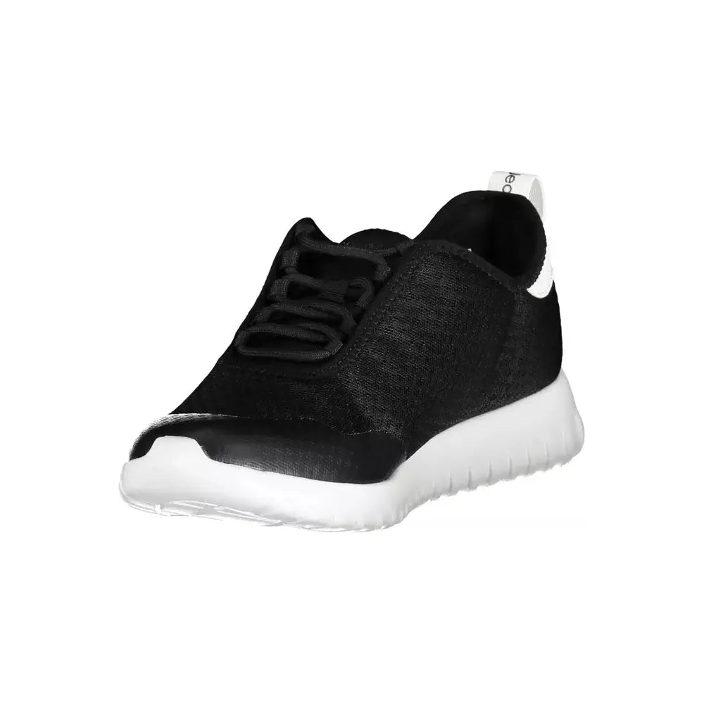 Calvin Klein Black Polyester Men Sneaker Calvin Klein