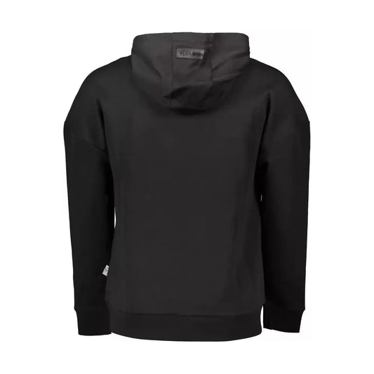 Plein Sport Black Cotton Men Sweater Plein Sport