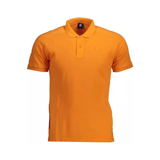 North Sails Orange Cotton Men Polo Shirt North Sails