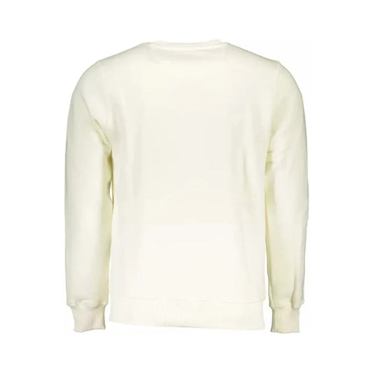 North Sails White Cotton Men Sweater North Sails