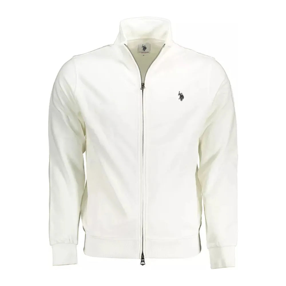 U.S. POLO ASSN. White Cotton Men Sweater U.S. POLO ASSN.