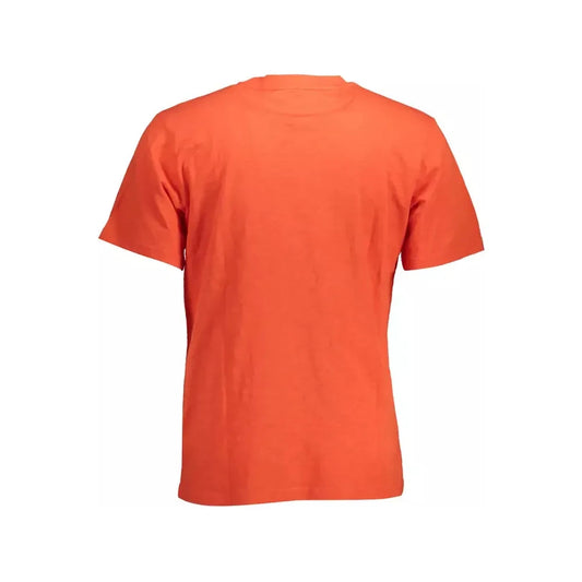 La Martina Red Cotton Men T-Shirt La Martina