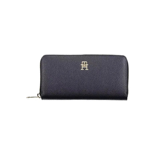 Tommy Hilfiger Blue Polyethylene Women Wallet Tommy Hilfiger