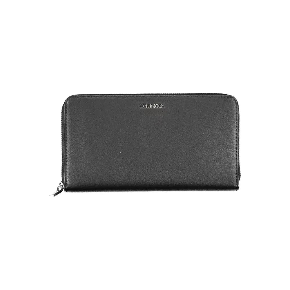 Calvin Klein Black Polyethylene Women Wallet Calvin Klein