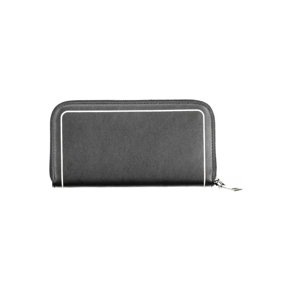 BYBLOS Black Polyethylene Women Wallet BYBLOS