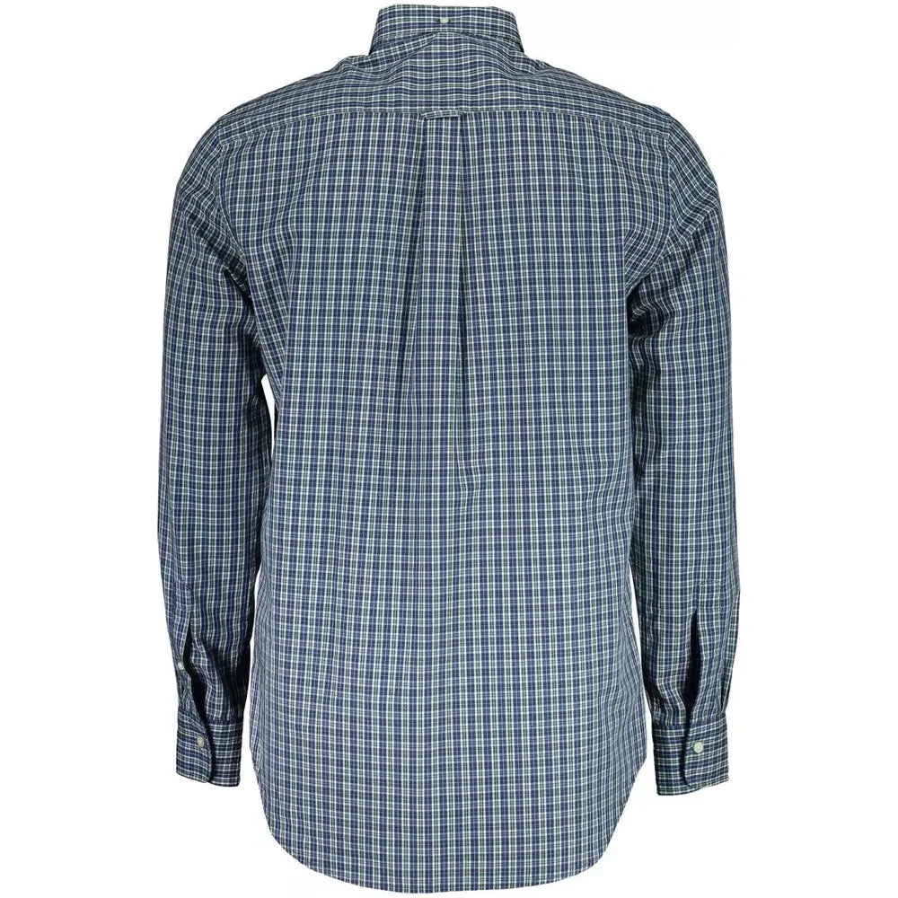 Gant Green Cotton Men Shirt Gant