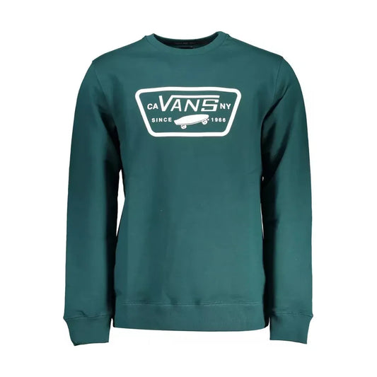 Vans Green Cotton Men Sweater Vans