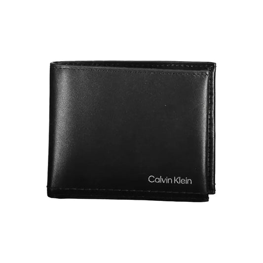 Calvin Klein Black Leather Men Wallet Calvin Klein