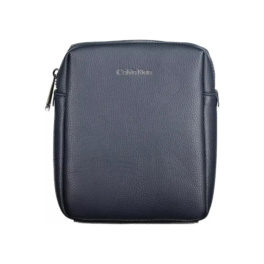 Calvin Klein Blue Polyester Men Shoulder Bag Calvin Klein