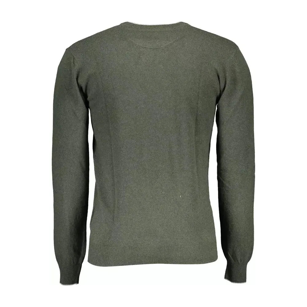 U.S. POLO ASSN. Green Wool Men Sweater U.S. POLO ASSN.