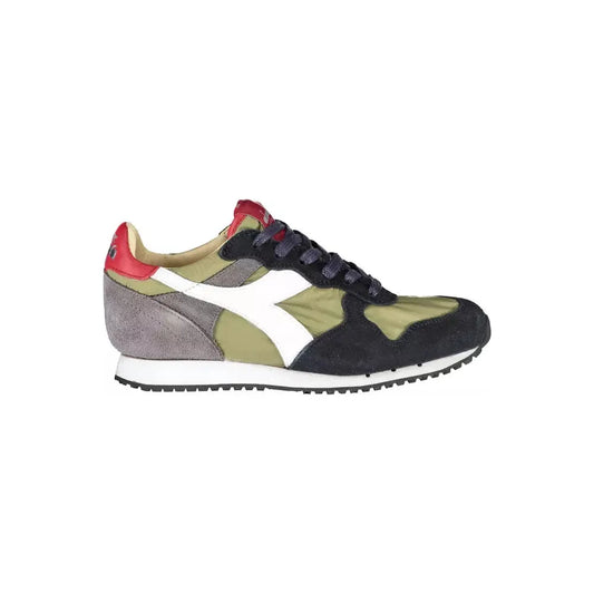 Diadora Green Leather Women Sneaker Diadora