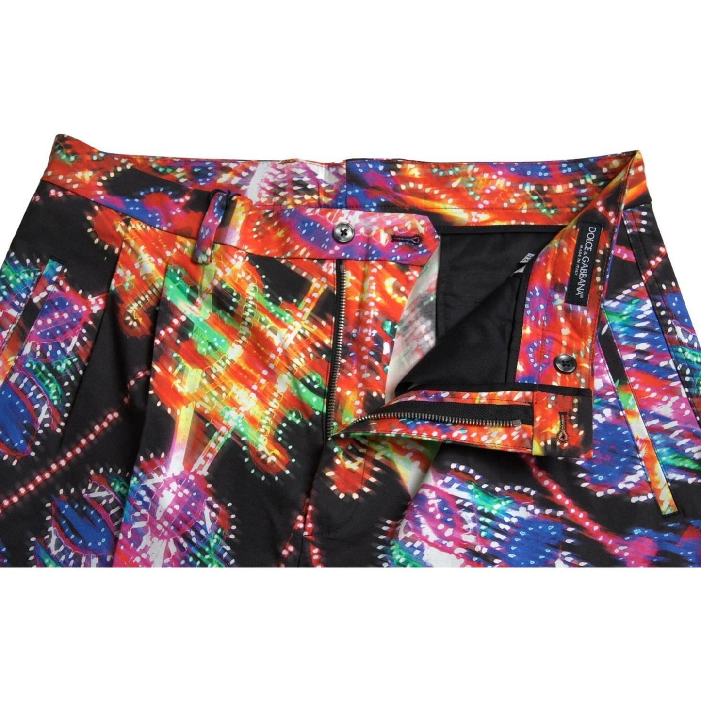 Dolce & Gabbana Multicolor Printed Bermuda Shorts Dolce & Gabbana