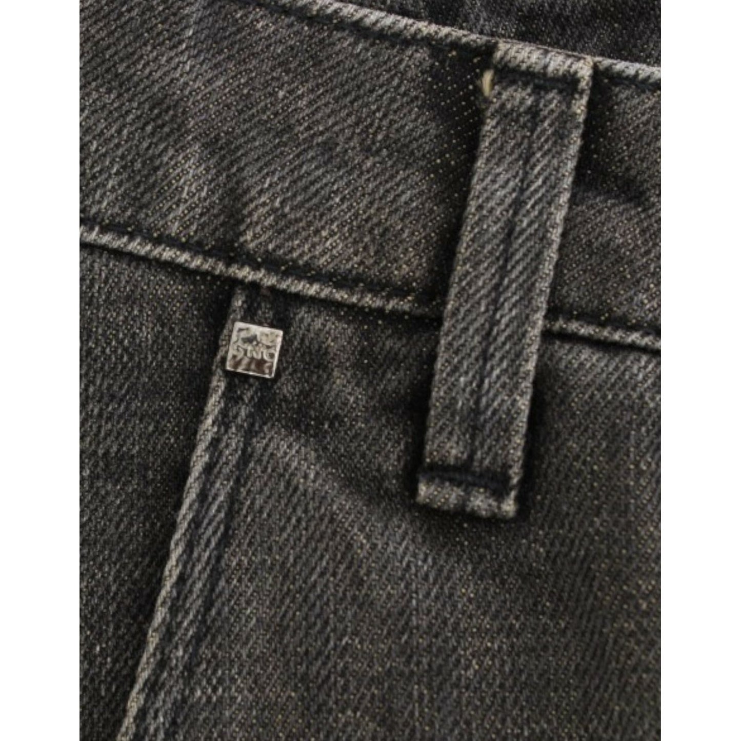 Costume National Gray distressed jeans