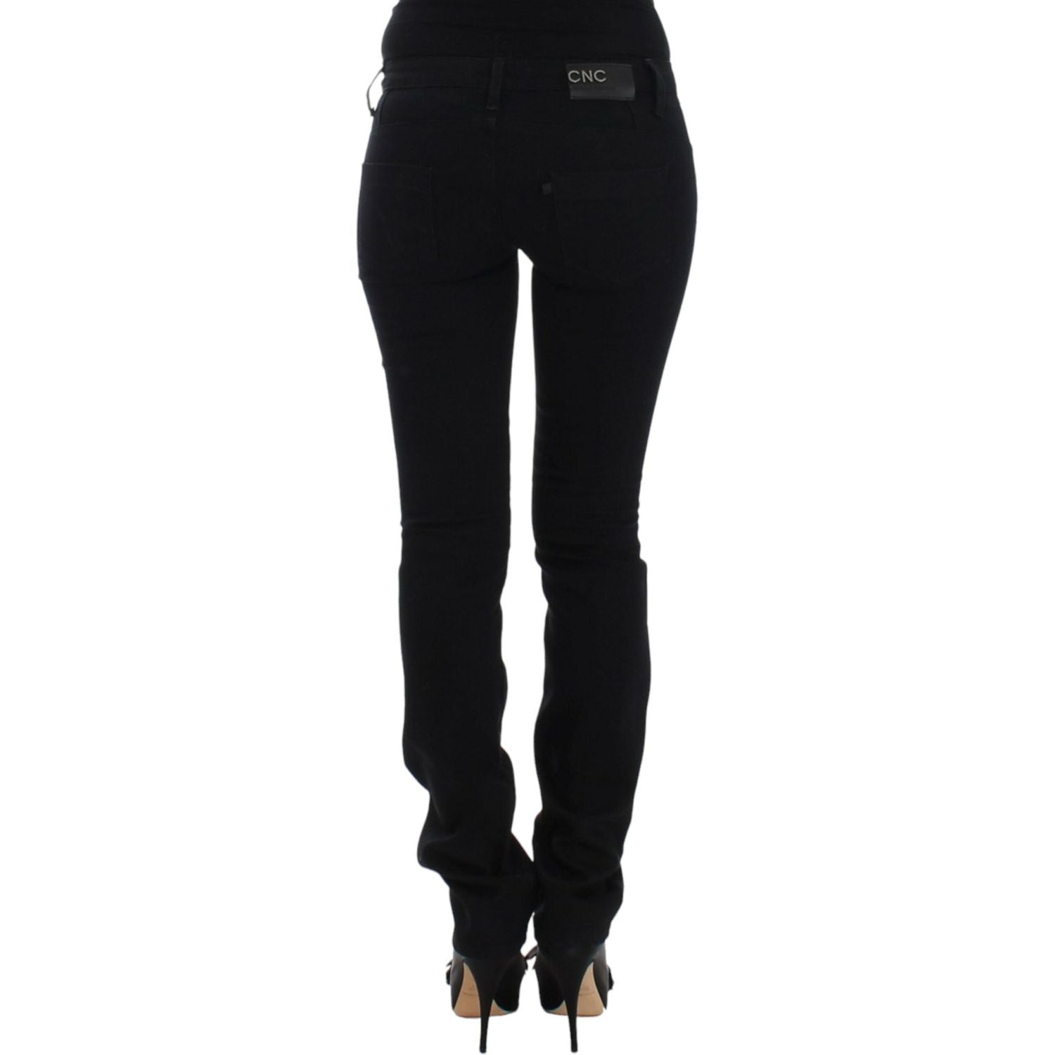 Costume National Black straight leg jeans