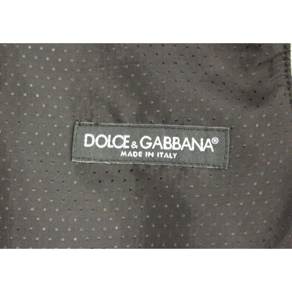 Dolce & Gabbana Elegant Gray Wool Blend Dress Vest Dolce & Gabbana