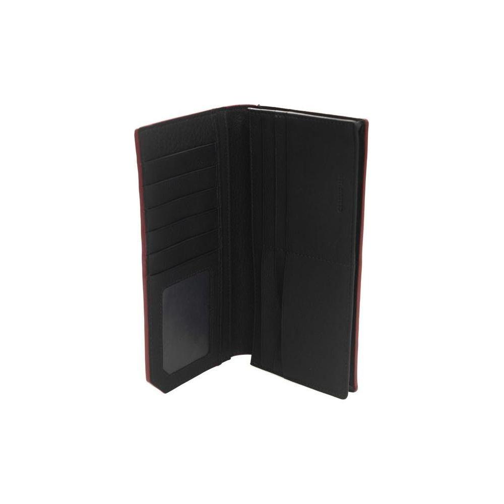 Cerruti 1881 Blue Calfskin Men Wallet