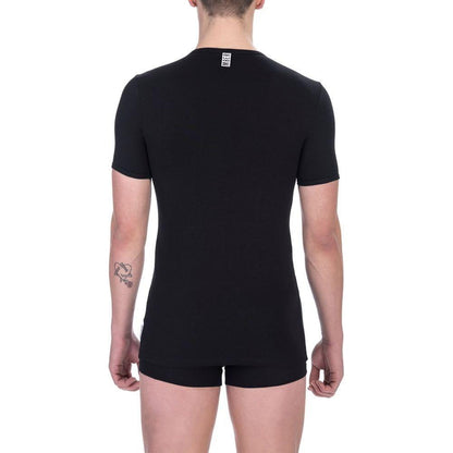 Bikkembergs Black Cotton Men's T-Shirt