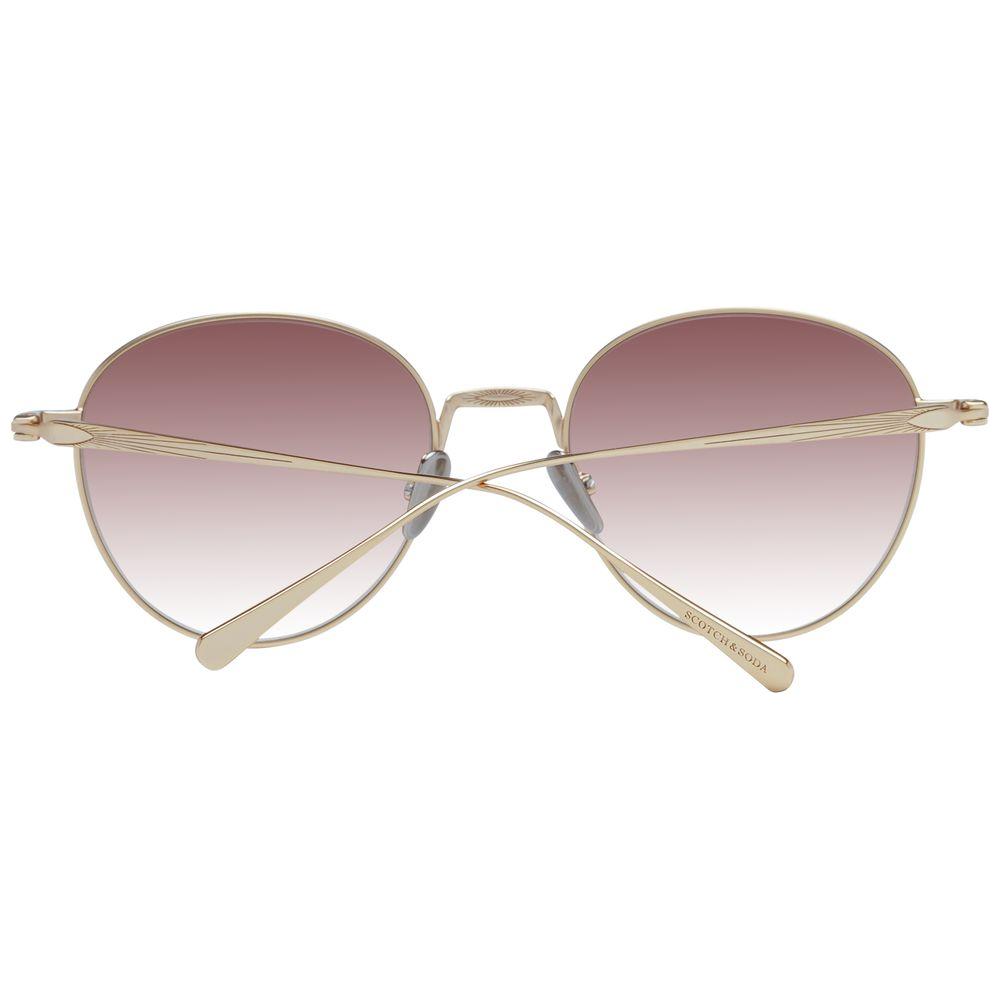 Scotch & Soda Gold Men Sunglasses