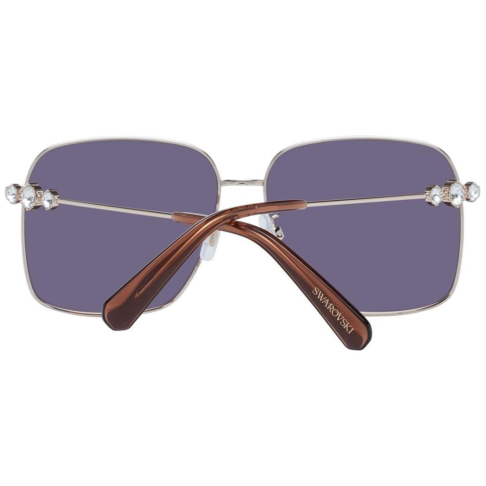 Swarovski Gold Women Sunglasses