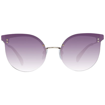 Maje Gold Stainless Steel Sunglasses
