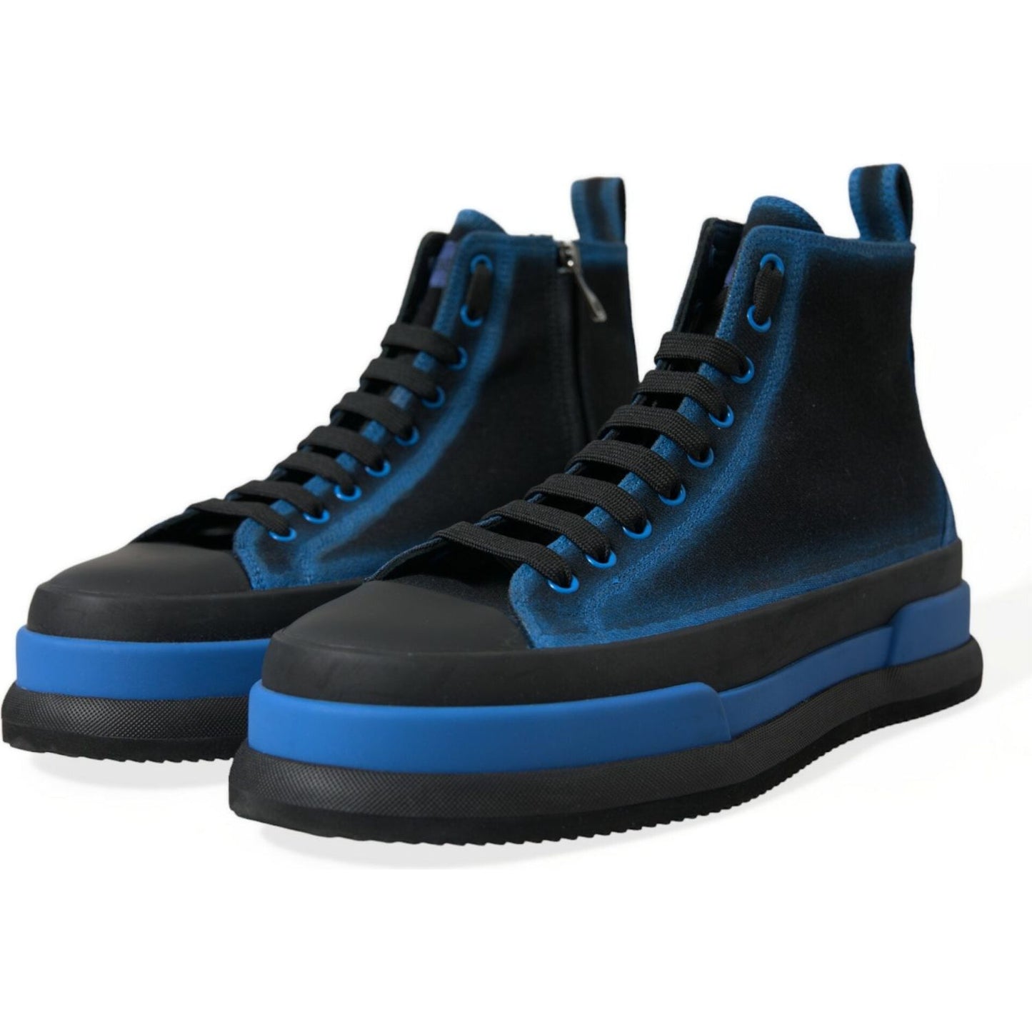 Dolce & Gabbana Elegant High-Top Canvas Sneakers Dolce & Gabbana