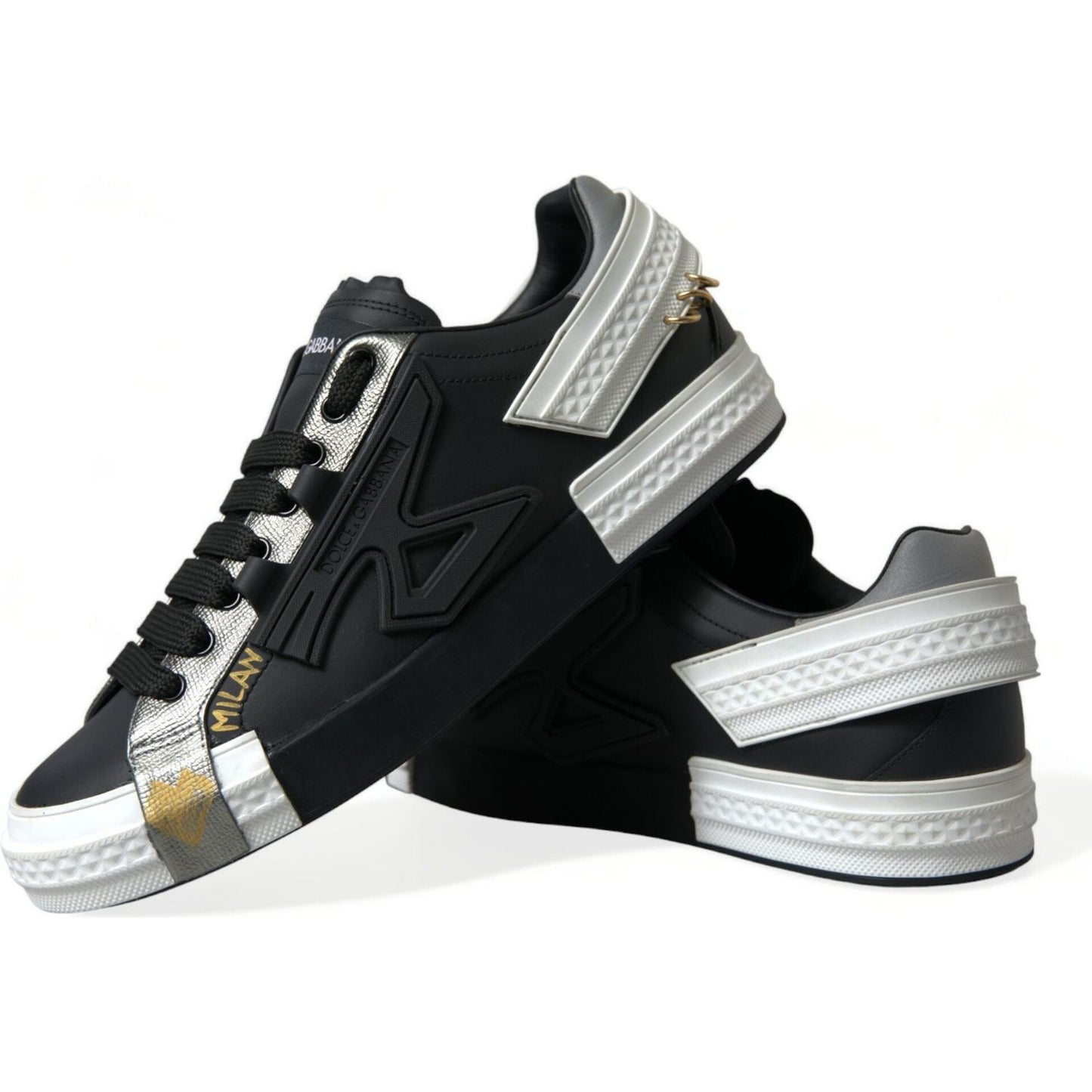 Dolce & Gabbana Elegant Calfskin Low Top Sneakers Dolce & Gabbana