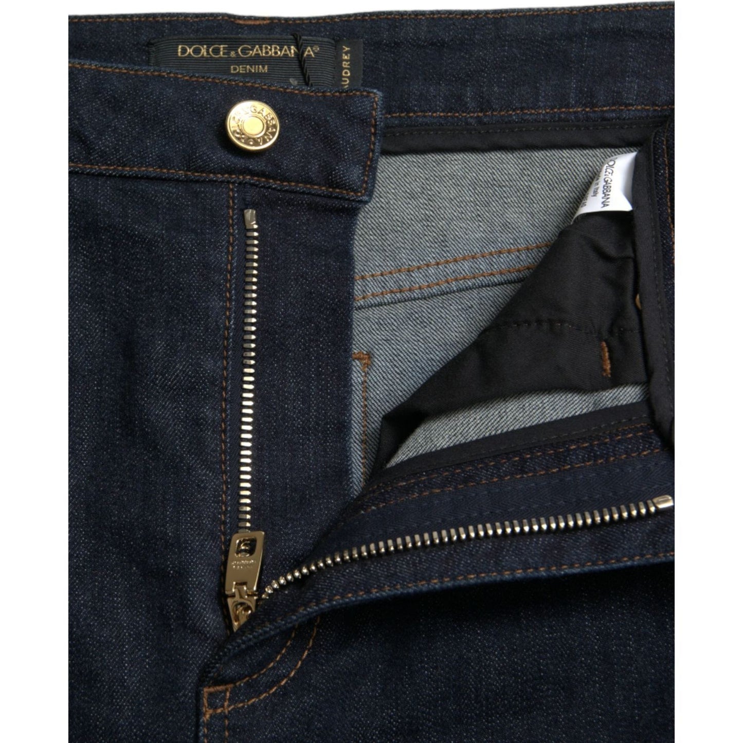 Dolce & Gabbana Sleek Mid-Waist Stretch Denim Jeans Dolce & Gabbana