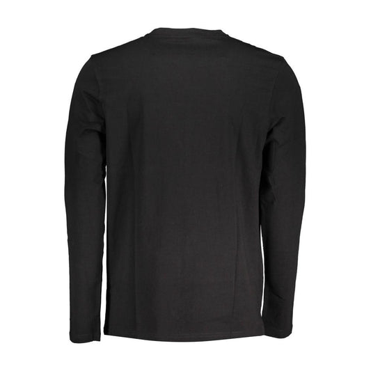 Hugo Boss Black Cotton Men T-Shirt