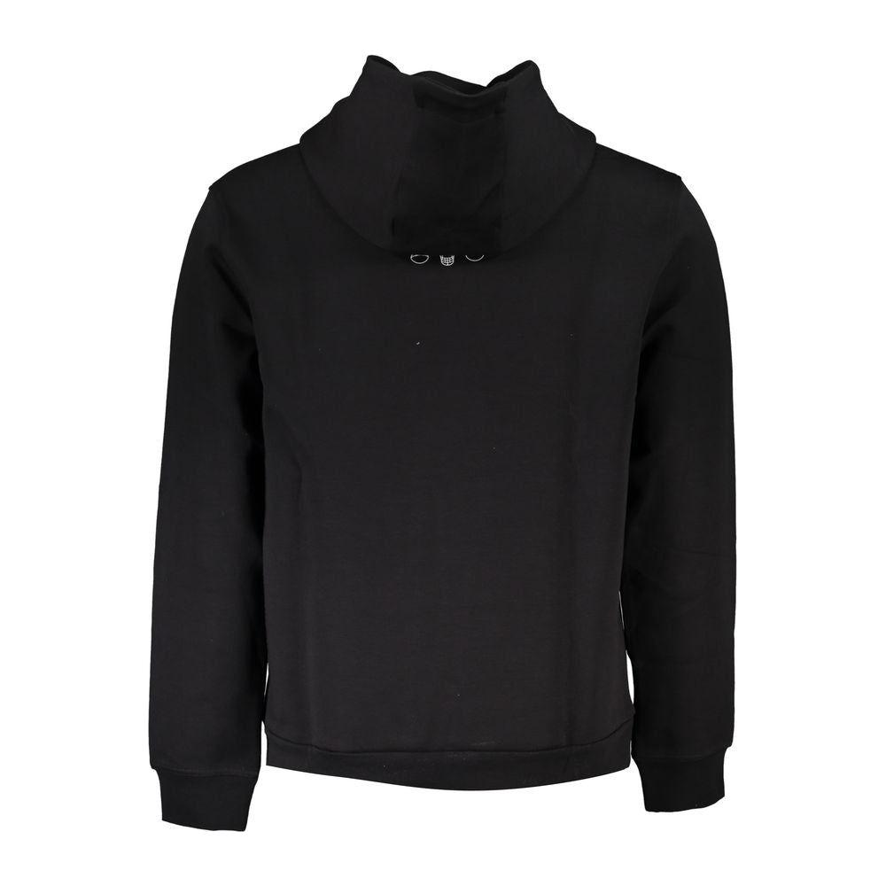 Hugo Boss Black Cotton Men Sweatshirt Hugo Boss